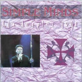 Simple Minds - Los Angeles 1991 front cover