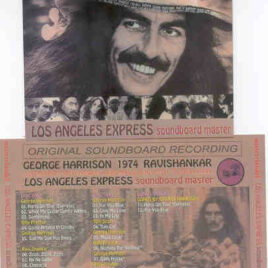 George Harrison - Los Angeles Express Soundboard Master ( Misterclaudel )( 2 CD SET ) ( Nov 12th , 1974 Matinee Show )