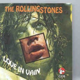 Rolling Stones - Love In Vain  ( Great Dane ) front cover