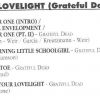 Grateful Dead - Lovelight  ( USA 1967 - 1969 ) ( Fabbri Editori )