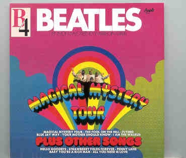 The Beatles – Magical Mystery Tour ( Rare German Cover ) front cover The Beatles - Magical Mystery Tour ( Rare German Cover ) front cover