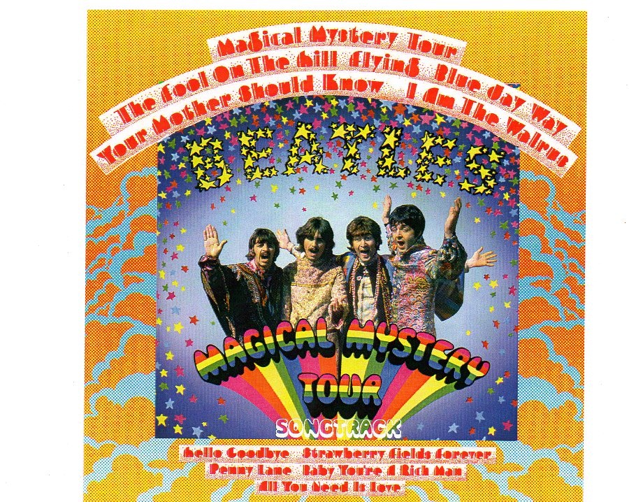 The Beatles – Magical Mystery Tour Songtrack ( BEATFILE ) front cover The Beatles - Magical Mystery Tour Songtrack ( BEATFILE ) front cover