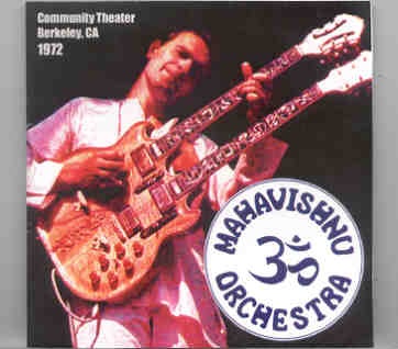 Mahavishnu Orchestra – Live in Berkeley 1972 ( 2 CD set ) ( Berkeley Community Theater , California , Nov 9th , 1972 ) front cover Mahavishnu Orchestra - Live in Berkeley 1972 ( 2 CD set ) ( Berkeley Community Theater , California , Nov 9th , 1972 ) front cover