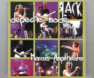 Depeche Mode – Marcus Amphitheatre ( 2 CD SET ) ( Milwaukee , Wisconsin USA , June 20th , 2001 ) front cover Depeche Mode - Marcus Amphitheatre ( 2 CD SET ) ( Milwaukee , Wisconsin USA , June 20th , 2001 ) front cover