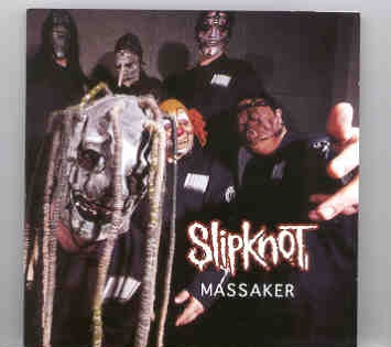 Slipknot – Massaker ( First LP , Plus Live Show ) front cover Slipknot - Massaker ( First LP , Plus Live Show ) front cover