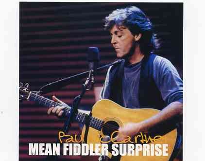 Paul McCartney – Mean Fiddler Surprise ( 2 CD SET )( BEATFILE )( Falkoner Theater , Copenhagen , Denmark , July 24th , 1991 ) front cover Paul McCartney - Mean Fiddler Surprise ( 2 CD SET )( BEATFILE )( Falkoner Theater , Copenhagen , Denmark , July 24th , 1991 ) front cover