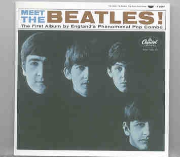 The Beatles – Meet The Beatles MONO ( US Capitol ) front cover The Beatles - Meet The Beatles MONO ( US Capitol ) front cover