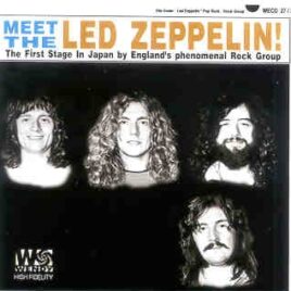 Led Zeppelin - Meet The Led Zeppelin ( 3 CD set ) ( Wendy ) (Budokan , Tokyo , Japan , September 23rd , 1971 ) front cover