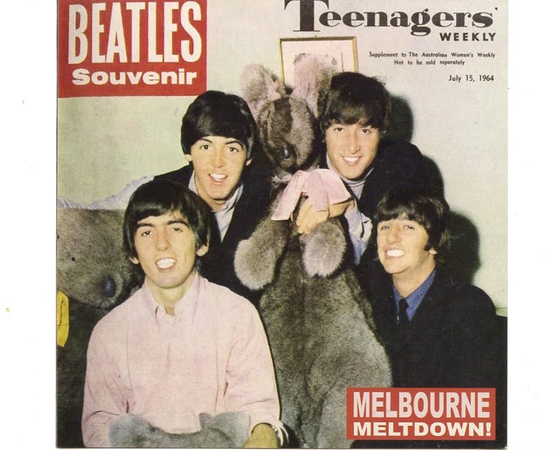 The Beatles – Melbourne Meltdown ( Afternoon and Evening Show ) front cover The Beatles - Melbourne Meltdown ( Afternoon and Evening Show ) front cover