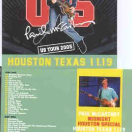 Paul McCartney - Midnight Houston Special  ( 2 CD SET ) ( Houston , Texas , November 19th , 2005 ) Picture