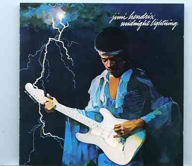 Jimi Hendrix – Midnight Lightning ( Polydor ) front cover Jimi Hendrix - Midnight Lightning ( Polydor ) front cover