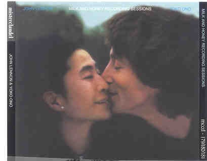 John Lennon – Milk And Honey Recording Sessions ( 3 CD SET ) ( Misterclaudel ) front cover John Lennon - Milk And Honey Recording Sessions ( 3 CD SET ) ( Misterclaudel ) front cover