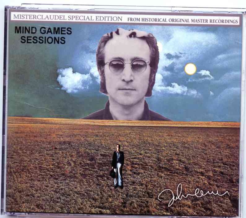 John Lennon – Mind Games Sessions (4CD Set)( Misterclaudel ) ( From Historical Original Master Recordings ) front cover John Lennon - Mind Games Sessions (4CD Set)( Misterclaudel ) ( From Historical Original Master Recordings ) front cover