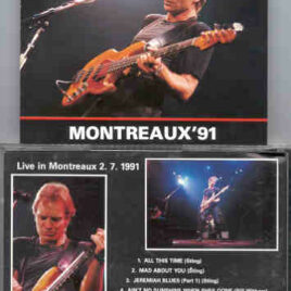 Sting / The Police - Montreaux '91