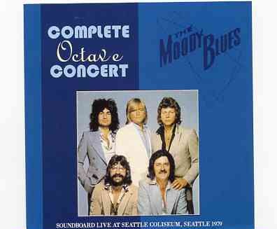 The Moody Blues – Complete Octave Concert ( 2 CD set ) ( Live at Seattle Coliseum , Seattle , WA , May 25th , 1979 ) front cover The Moody Blues - Complete Octave Concert ( 2 CD set ) ( Live at Seattle Coliseum , Seattle , WA , May 25th , 1979 ) front cover