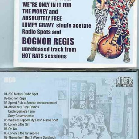 Frank Zappa - The Mothers Of Invention Outtakes ( From We're Only here , Absolutely Free , Lumpy Gravy & Bognor Regis )
