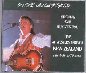 Paul McCartney – Mull Of Kintyre ( 2 CD set ) ( New Zealand , March 27th , 1993 ) front cover Paul McCartney - Mull Of Kintyre ( 2 CD set ) ( New Zealand , March 27th , 1993 ) front cover