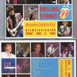 Rolling Stones - Munich 2003 Olympiastadion June 6th ( 2 CD!!!!! set )