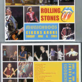 Rolling Stones - Munich 2003 Circus Krone June 8th ( 2 CD!!!!! set )