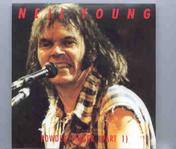 Neil Young / CSNY – Powder Finger Part One ( Silver Rarities ) ( Minneapolis , October 17th , 1986 ) front cover Neil Young / CSNY - Powder Finger Part One ( Silver Rarities ) ( Minneapolis , October 17th , 1986 ) front cover