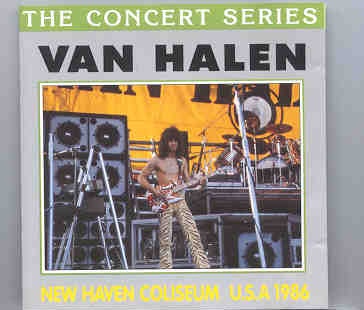 Van Halen – New Haven Coliseum , USA 1986 front cover Van Halen - New Haven Coliseum , USA 1986 front cover