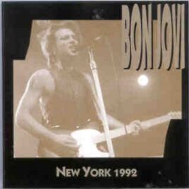 Bon Jovi - New York 1992 ( Live Storm ) front cover