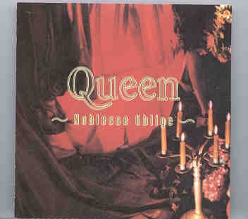 Queen – Noblesse Oblige ( Living Legend ) front cover Queen - Noblesse Oblige ( Living Legend ) front cover