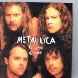 Metallica - No Limits , No Laws ( Gentofte Stadium , Copenhagen , Denmark , May 25th , 1993 ) ( KTS ) front cover