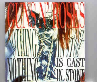 Guns N’ Roses – Nothing Is Cast In Stone ( Live In Europe 1993 ) front cover Guns N' Roses - Nothing Is Cast In Stone ( Live In Europe 1993 ) front cover