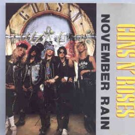 Guns N' Roses - November Rain front cover