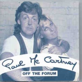 Paul McCartney - Off The Forum  ( 2 CD set ) front cover