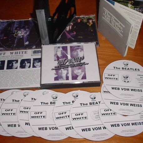 The Beatles - Off White ( 9 CD SET 24 pages Booklet )( The Complete Recordings Sessionography And Mixography )