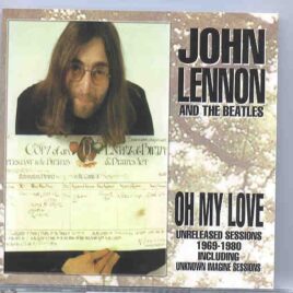 John Lennon - Oh My Love front cover