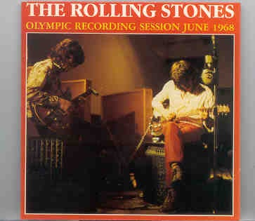 Rolling Stones – Olympic Recording Session , June 1968 ( Invassion Unlimited ) front cover Rolling Stones - Olympic Recording Session , June 1968 ( Invassion Unlimited ) front cover