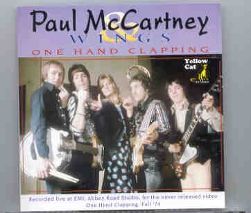 Paul McCartney – One Hand Clapping ( Yellow Dog ) front cover Paul McCartney - One Hand Clapping ( Yellow Dog ) front cover
