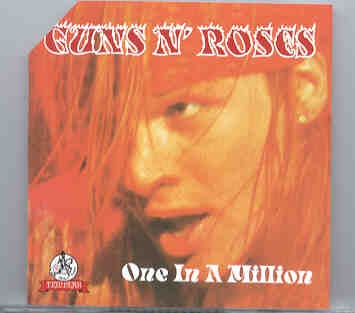Guns N’ Roses – One In A Million ( Templar ) front cover Guns N' Roses - One In A Million ( Templar ) front cover
