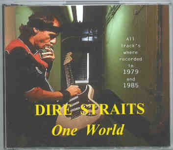 Dire Straits – One World ( 3 CD set ) ( Live in USA , During the 1985 US Tour ) front cover Dire Straits - One World ( 3 CD set ) ( Live in USA , During the 1985 US Tour ) front cover