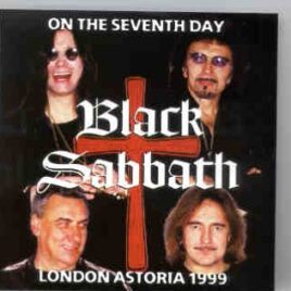 Black Sabbath - On The Seventh Day ( London Astoria 1999 ) front cover