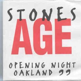 Rolling Stones - Opening Night Oakland 99 ( STONES AGE ) ( 2 CD SET ) front cover