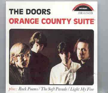 The Doors – Orange County Suite ( Felt Forum , New York , January 17th , 1970 ) front cover The Doors - Orange County Suite ( Felt Forum , New York , January 17th , 1970 ) front cover