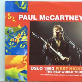 Paul McCartney - Oslo 1993 First Night ( 2 CD SET ) ( Oslo Spektrum , Oslo , Norway September 27th , 1993 ) front cover