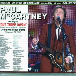 Paul McCartney - Out There Japan 2013 ( 3 CD SET )( Piccadilly Circus )( Live at The Tokyo Big Egg , Tokyo , Japan , November 21st , 2013 ) front cover