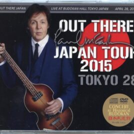 Paul McCartney - Out There Japan Tour 2015 Tokyo 28th  ( 2 CD - 1 DVD ) ( Budokan Hall , April 28th ) ( Piccadilly Circus ) front cover