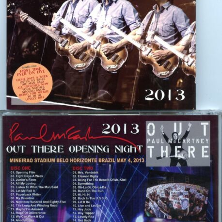 Paul McCartney – Our The Openning Night – 2013 – Brazil (2 CD)