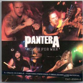 Pantera - Mouth For War front cover