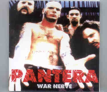Pantera – War Nerve ( Live at Date Arco Arena , Sacramento , CA , USA , July 23rd , 1996 ) front cover Pantera - War Nerve ( Live at Date Arco Arena , Sacramento , CA , USA , July 23rd , 1996 ) front cover