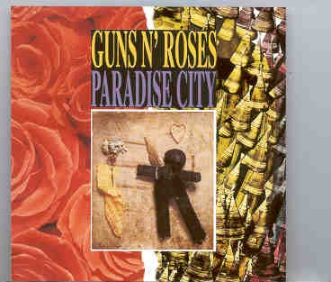 Guns N’ Roses – Paradise City ( Live In New York 1988 ) front cover Guns N' Roses - Paradise City ( Live In New York 1988 ) front cover