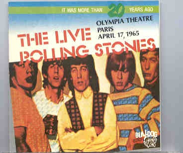 Rolling Stones – Paris , April 17th , 1965 ( Bulldog ) Picture front cover Rolling Stones - Paris , April 17th , 1965 ( Bulldog ) Picture front cover