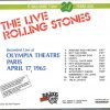 Rolling Stones - Paris , April 17th , 1965 ( Bulldog ) Picture