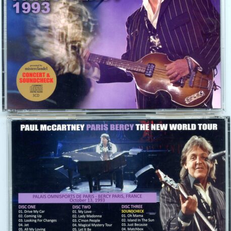 Paul McCartney – Paris Bercy 1993 (3 CD) – Misterclaudel